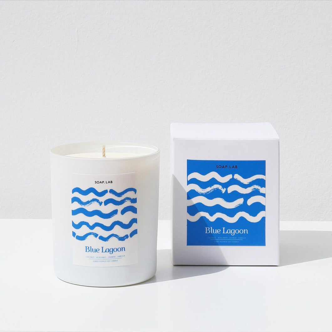 Blue Lagoon - Large Soy Candle